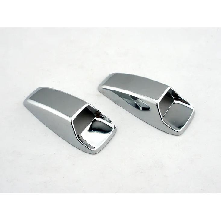 Universal car decoration auto body kits badget Car Bonnet Screen Spray Nozzle cover Washer Wash Vent jet Covers - Pair
