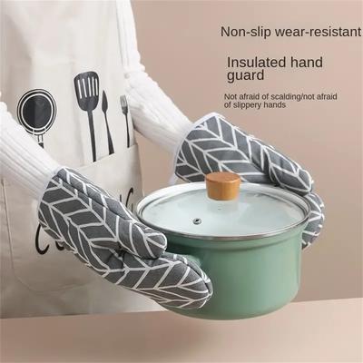 2 Stück Küchenofenhandschuhe, Isolierte Handschuhe, Hitzebeständige Mikrowellenhandschuhe, All Clad Ofenhilfe, Kochwerkzeugset, Backzubehör