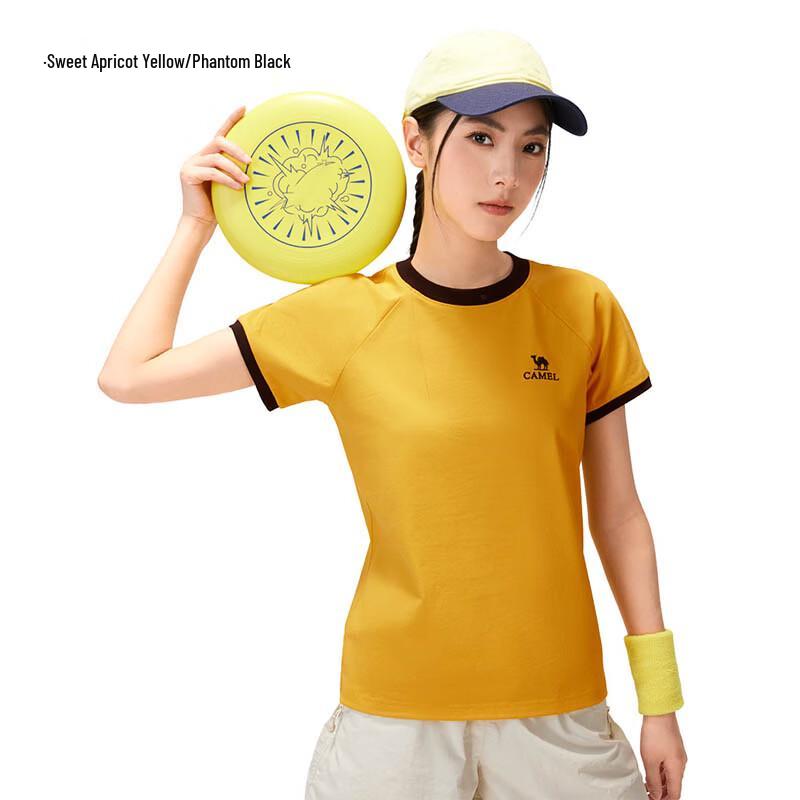 Camel Women's Quick Dry Round Neck T-shirt