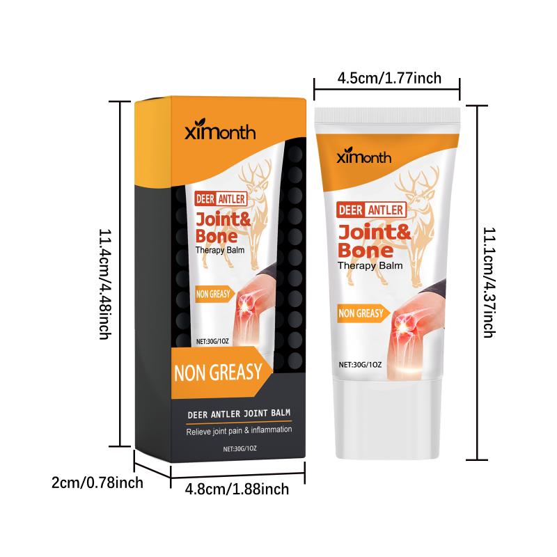 Joint Bone Balm for Neck Lumbar Wrist Pain Long Lasting Relief Natural Herbal Formula Suitable for Office Home Use