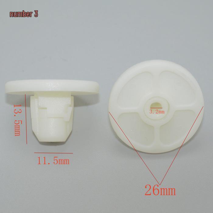 

Кліпси та гайки кріплення двигуна та кузова днища BMW 7 Series/X1/X3/X5/X7