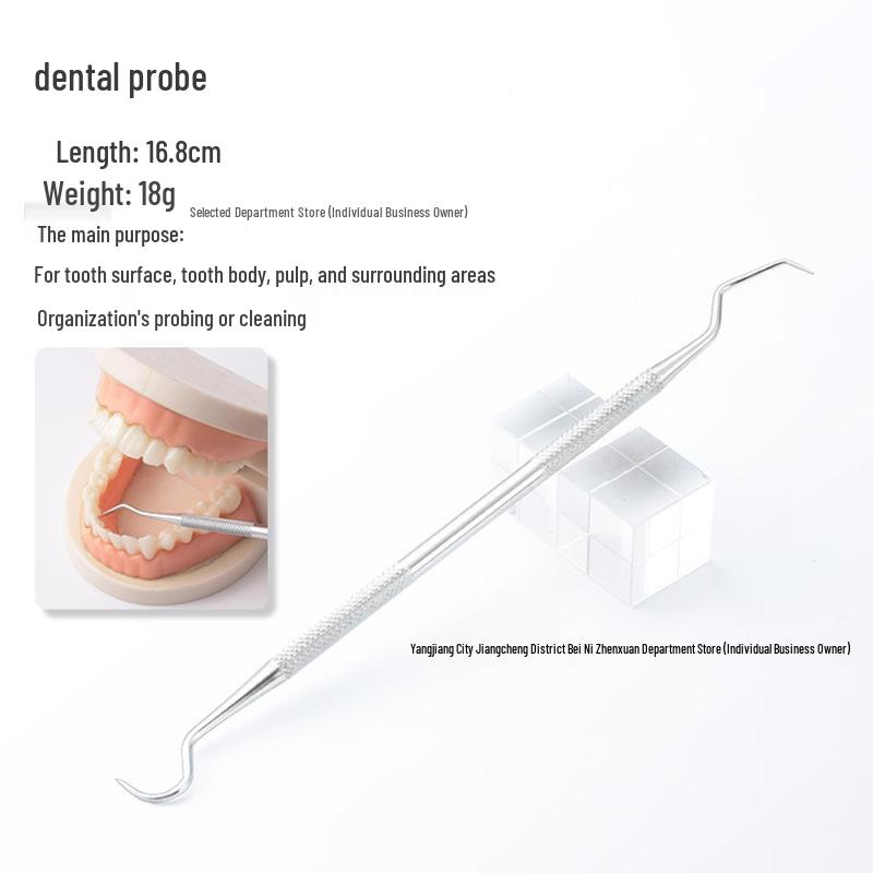 Dental Tartar Remover Kit: Oral Endoscope & Toothpick for Home Use