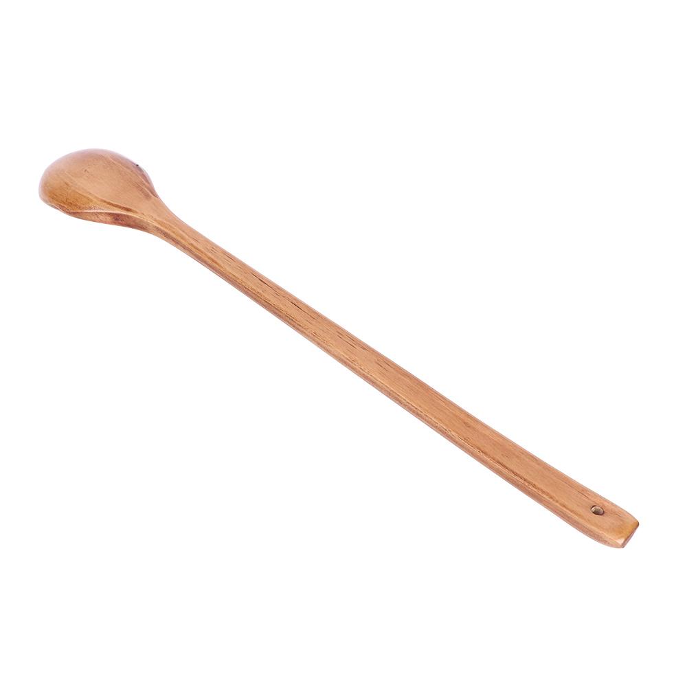 Kids Table Dessert Bamboo Cooking Cutlery for Children Catering Wooden Kitchen Utensil Spoon Tea Spoon Soup Spoon