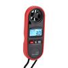 163 Handheld Digital LCD Portable Anemometer Wind Speed Meter Thermometer, Compact Wind Vane Ideal for Weather Enthusiasts, Fishing, and Industrial