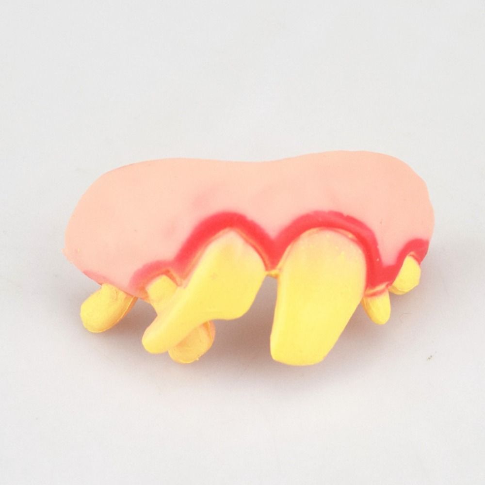 10 Style Funny Dentures Shocker Ugly Fake Teeth Fake Denture Teeth  Halloween Decor Prop