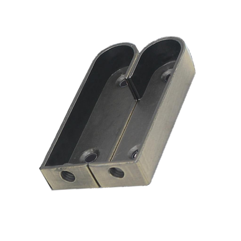 Sturdy Zinc Alloy Clothes Rod Holders Convenient for Secure Hanging In Closets and Dressing Room Decoration Solution