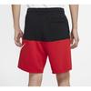 Nike Large Logo Sports Shorts Men Bottoms Black Red CJ4353-011