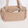 Large Capacity Shoulder Bag Solid Color Crossbody Bag