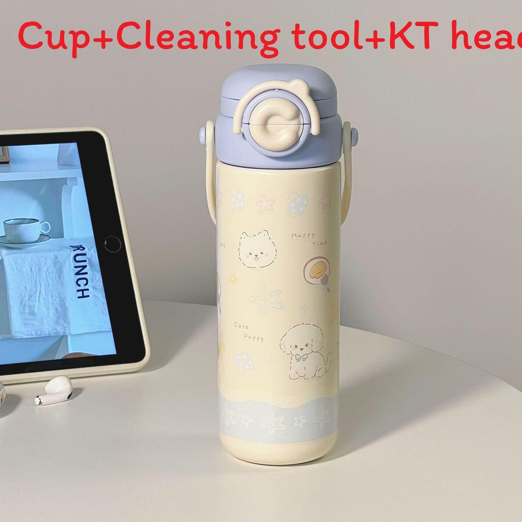 Cute Childrens Insulated Water Bottle With Locking Cap For School Use And Large Capacity