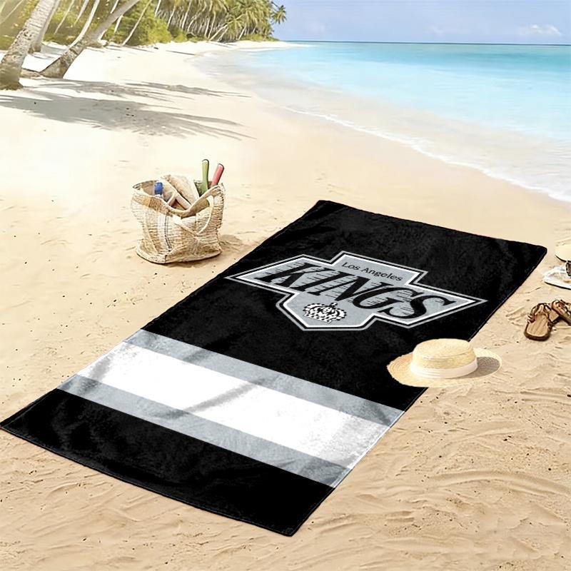 Los Angeles Kings Print Beach Towel Large Soft Quick Dry Towel For Beach Camping Swimming