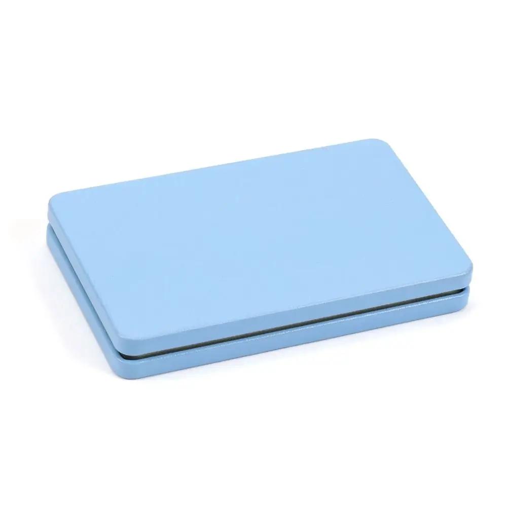 

1PC New Metal Rectangular Storage Box Container with Lid Small Tin Boxes Empty Containers Silver Storage Box Case Organizer