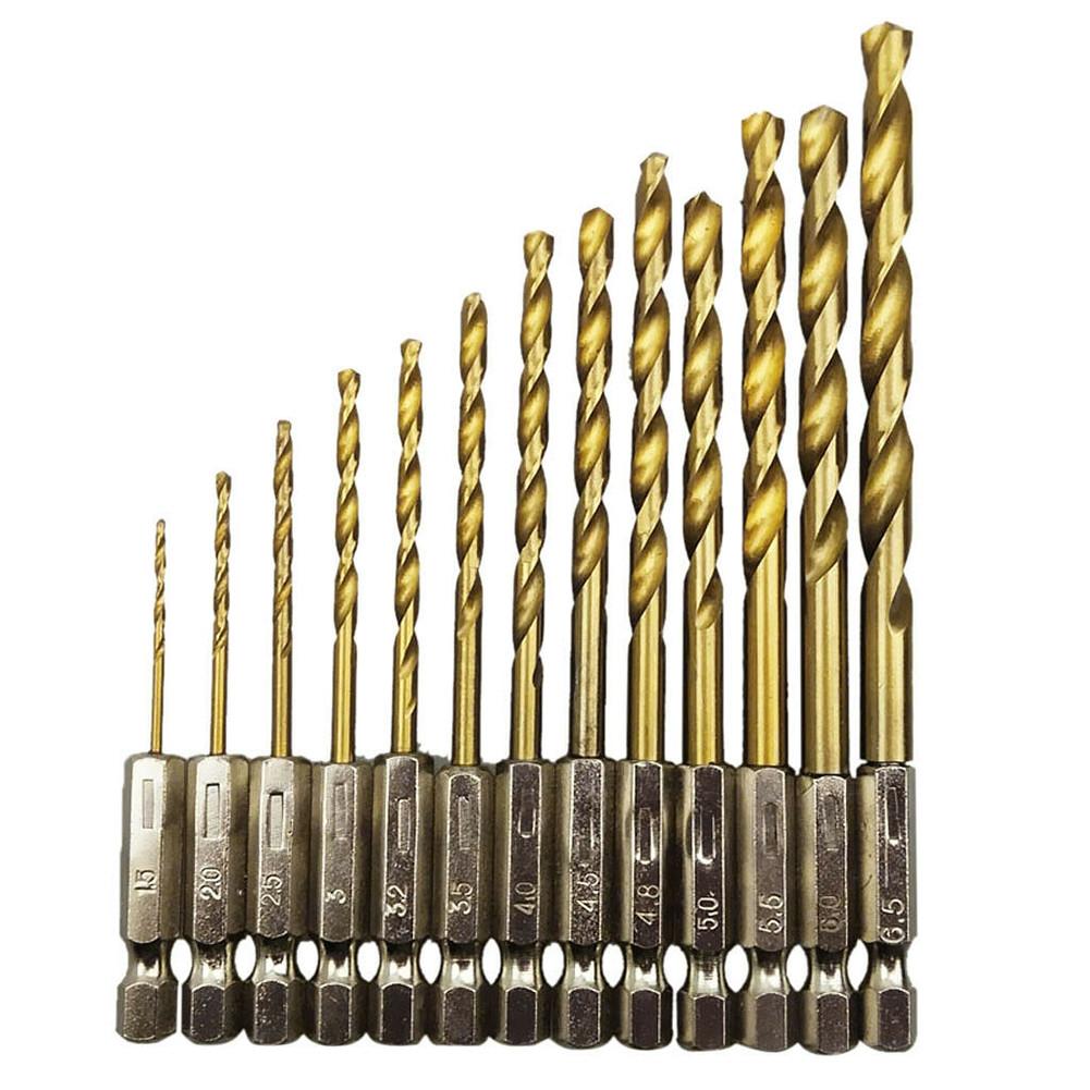 1.5mm-6.5mm HSS Drill Bit High Speed Steel Parts Tool