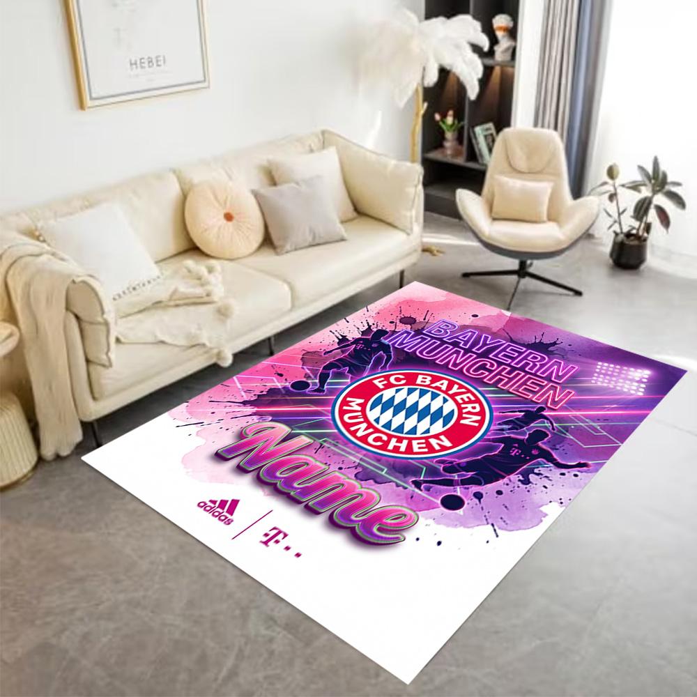 Bayern Munich Fan Gear Floor Mat Suitable for Living Rooms Study Room Decorate Room Dormitory Antislip Carpet Office Home Decor