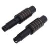 2Pcs RC Rear Axle Tube Brass Remote Control Car Axle Tube Set for Axial SCX10 Pro 1/10
