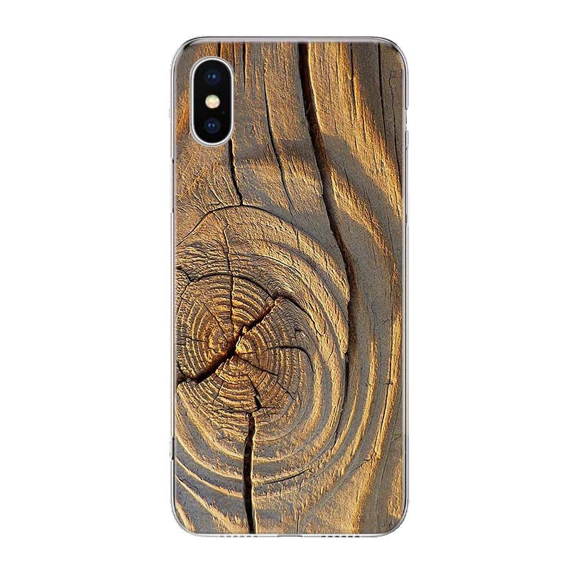 Hot Pattern Wood textures Phone Case Cover For iPhone 11 12 13 Mini 14 15 Plus 16 Pro Max 17 Air 7 8 + SE Art Customized Fundas
