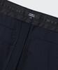 MUSINSA STANDARD Light Plain One-Pleat Wide Hidden Elastic Waist Slacks [Navy]