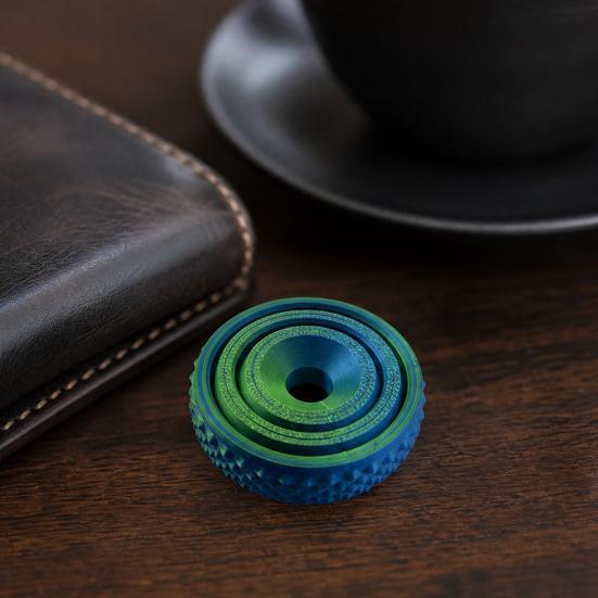 3D Printed Fidget Spinner, Multi-Layer Rotating Rings, Fidget Toys Sensory Stress Relief Toys for Adults & Kids, Anxiety Reducing Fidget Spinners for