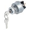 12V Universal Engine Ignition Switch 2 Keys 4 Position On Off Start ACC