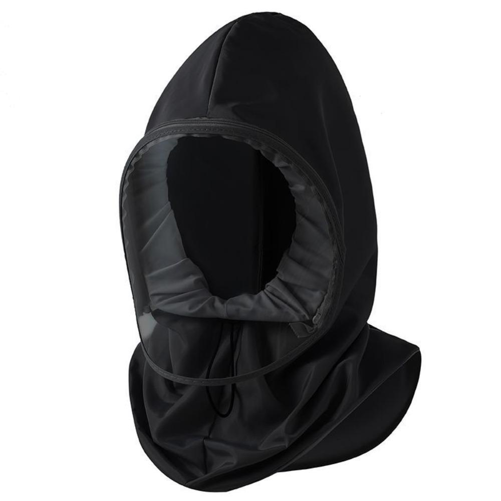 

New Reusable Cooking Cap Protective Headwear Dustproof Oil Splash Shield Cooking Spray Dust Mask Farm Bee Keeper чёрный