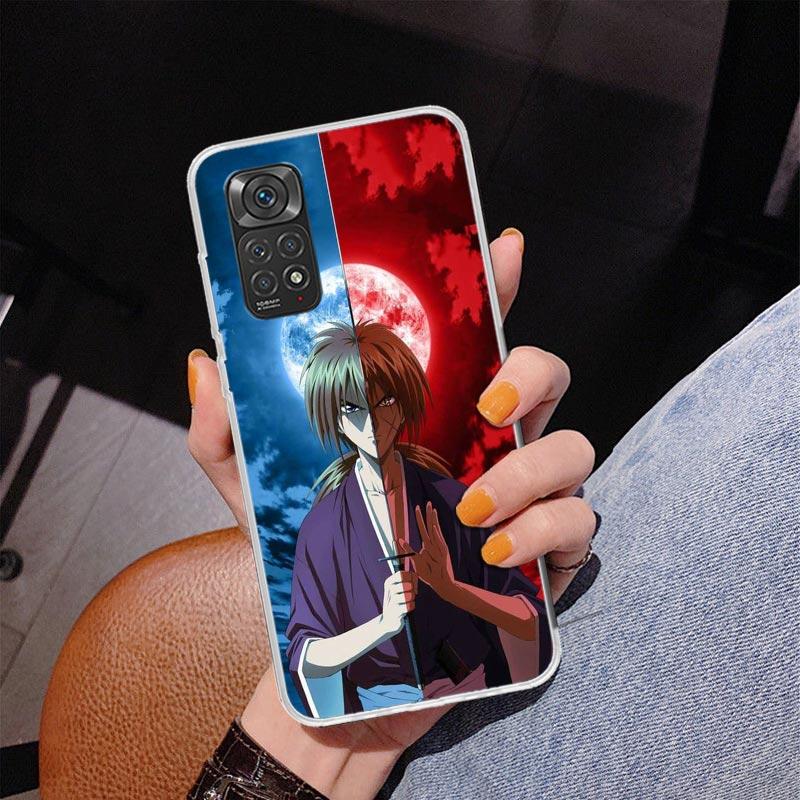 Rurouni Kenshin Anime Handyhülle Für Xiaomi Redmi Note 15 14 13 12S 12 11 Pro Plus 14S 11S 11E 10 10S 11T 5G Personalisierte Hülle