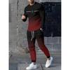 3D Digital Print Long Pants And Long Sleeve Set
