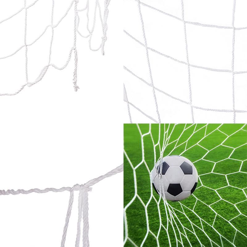 Full Size 24 X 8 Flat Back Soccer Goal Post Net