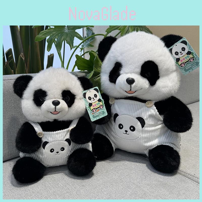 Cute Panda Plush Toy Stuffed Animal Soft Gift For Girlfriend High Value 20cm