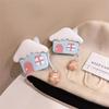 Ice Cream House Cover 3D Cute Silicone Earphone Earbuds Cover for AirPods 1/2/3/4 Pro 2 1 Charging Bags