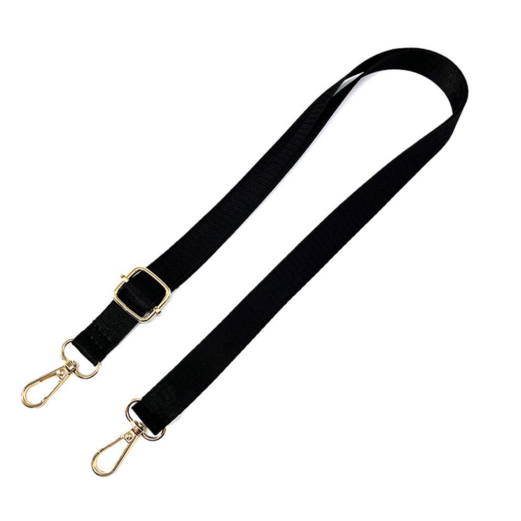 54in Handbag Shoulder Strap Replacement Nylon Strap for DIY Lady Purse Crossbody Bag Adjsutable Strap with Metal Hook