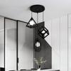 Modern Pendant Light Minimalist Indoor Chandelier Dining Pendant LED Light Living Room Iron Bar Counter Bedroom Lamp Home Decor
