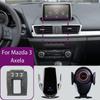 For Mazda 3 Axela 2014 2015 2016 2017 2018 2019 Car Phone Mount Wireless Charger Special Mobile Phone Holder Fixed Stand Ujcdg07