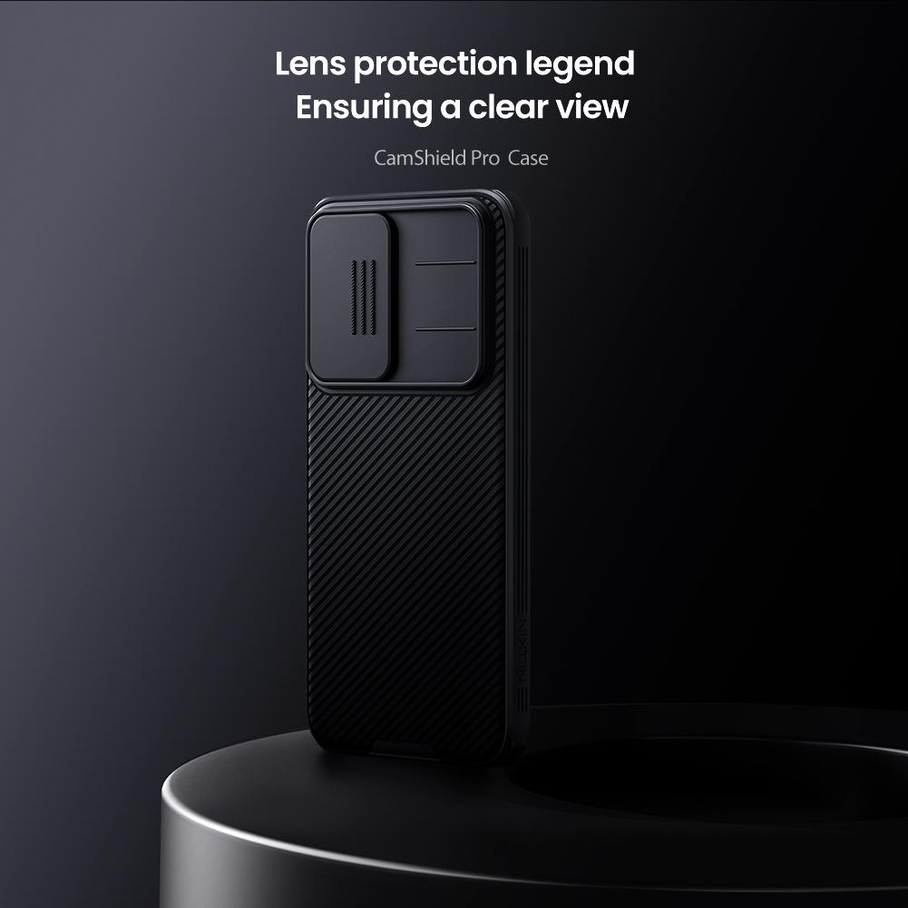 NILLKIN Camshield Pro Series for Xiaomi Poco F7 5G/Redmi Turbo 4 Pro 5G Case PC + TPU Slide Camera Lid Phone Cover