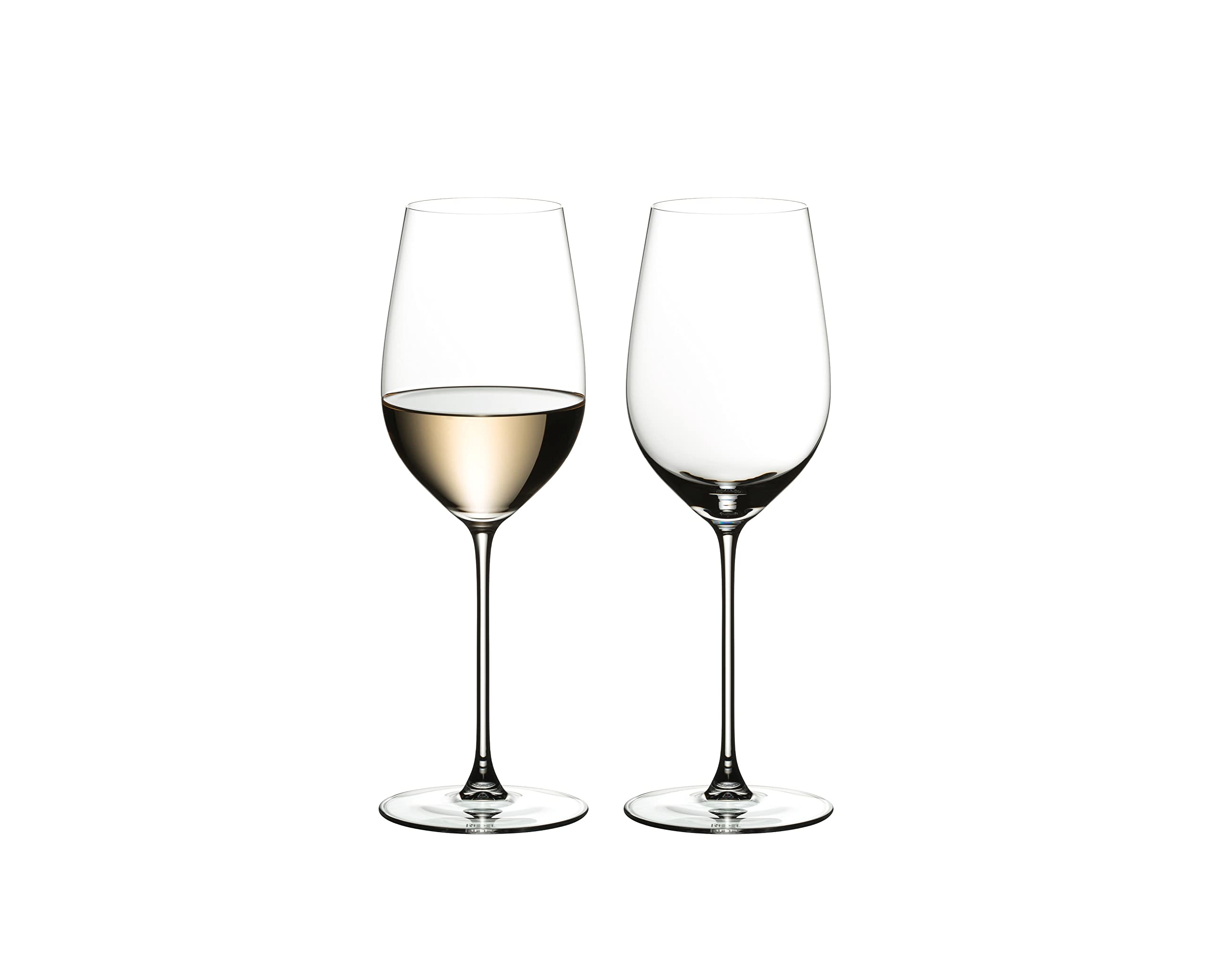 

Authentic RIEDEL Veritas Wine Glass Pair Set, 395ml, for Riesling (Red) and Zinfandel (White), 6449/15