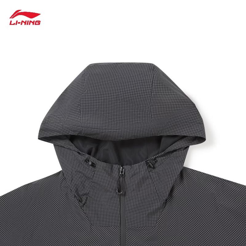 Li-Ning Men's Windproof Water-Resistant Fleece-Lined Softshell Jacket