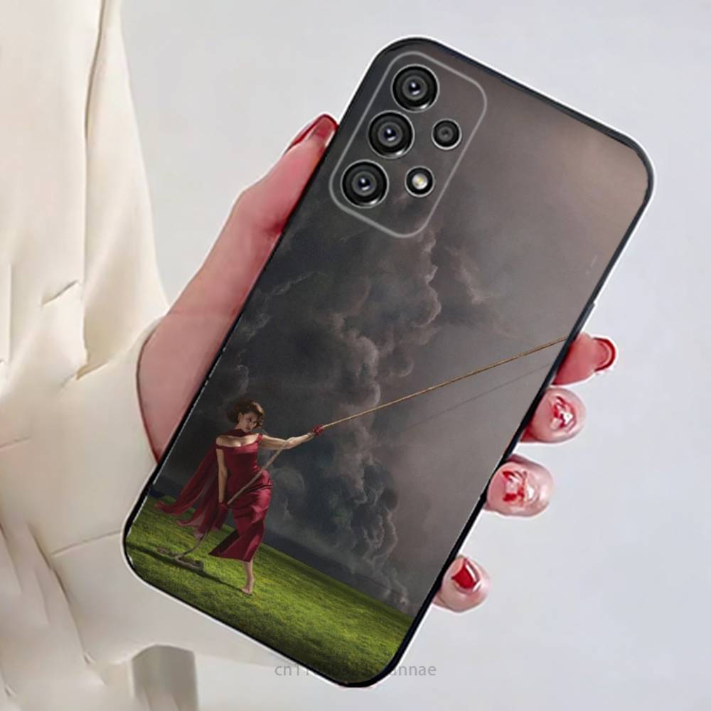 Singer RAYE Phone Case For Samsung Galaxy A13,21s,22,31,32,52,53,71,80,A91 Soft Black Shell