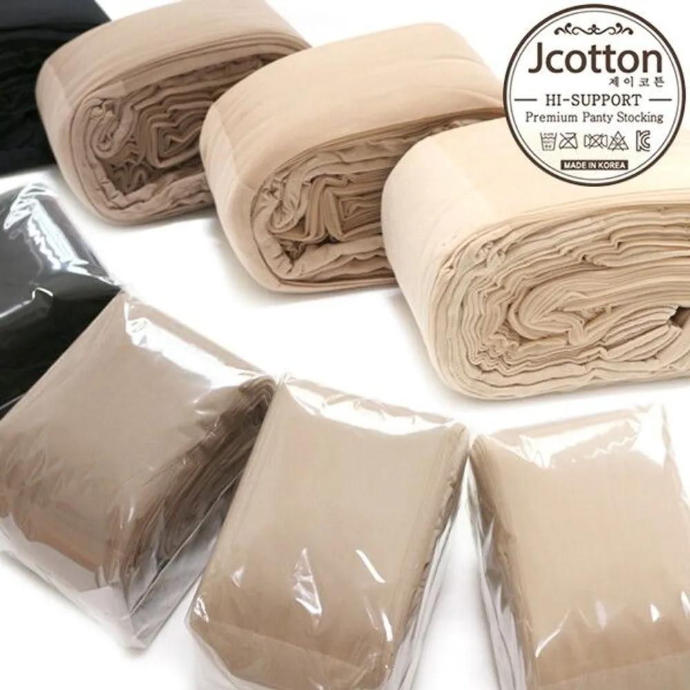 [J.Cotton] Колготки оптом, 10 пар coffee