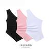 Jnleaog Autumn New Women's Clothing Fashion Style Stylish Fashionable Asymmetric Tops 0085182
