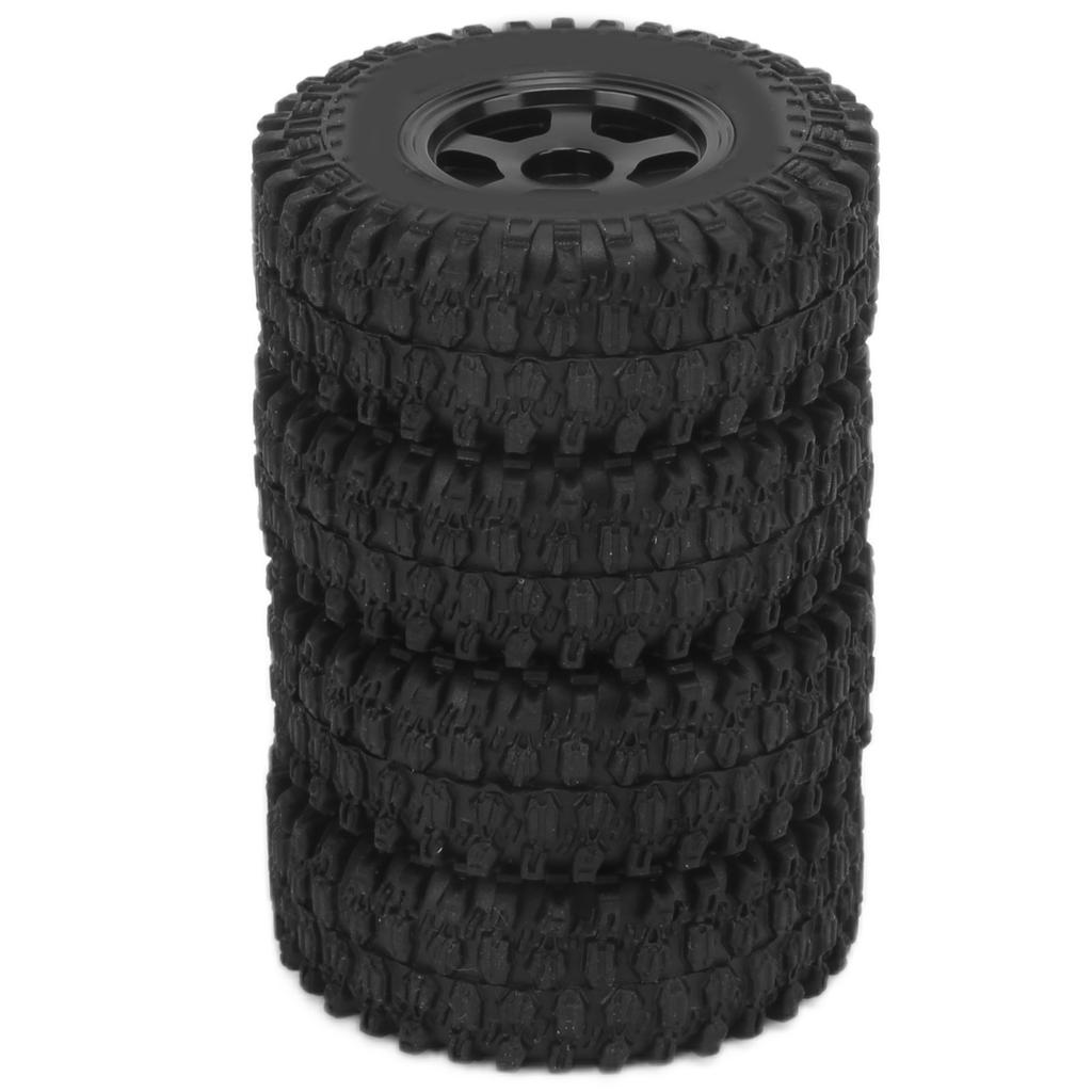4pcs 1Celsius24 RC Climbing Tires 5 Claw Rock Climbing Tires for  Al SCX24  00002 for SCX24  00001 for SCX24  90081