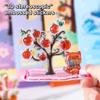 3D  Stickers Cute Relief Stickers Fun Stacking Series Children'S Toys Exchange Stickers Office School Supplies Stationery