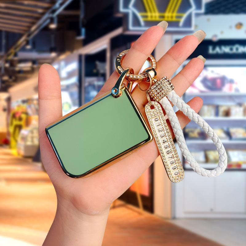 Lynk & Co 06 Key Case 2023: Limited Edition, New Model, Unisex Car Bag with Cute Buckle Shell.