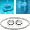 ABBP-For Hayward Robotic Pool Cleaner Replacement Kit- RCX26000 Bearings(2Pcs) And RCX97501GR Belt(1Pc)