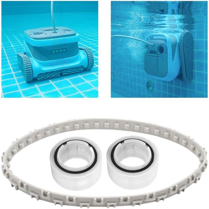 ABBP-For Hayward Robotic Pool Cleaner Replacement Kit- RCX26000 Bearings(2Pcs) And RCX97501GR Belt(1Pc)
