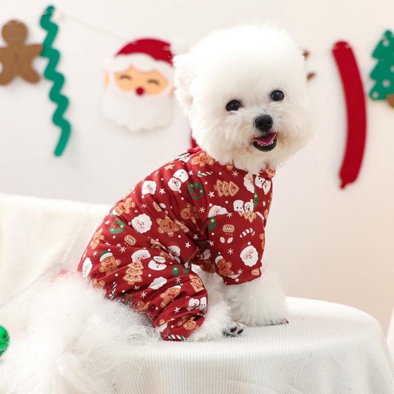 Pet Clothes Small Dogs Cats Cute Four-Legged Homewear Cartoon