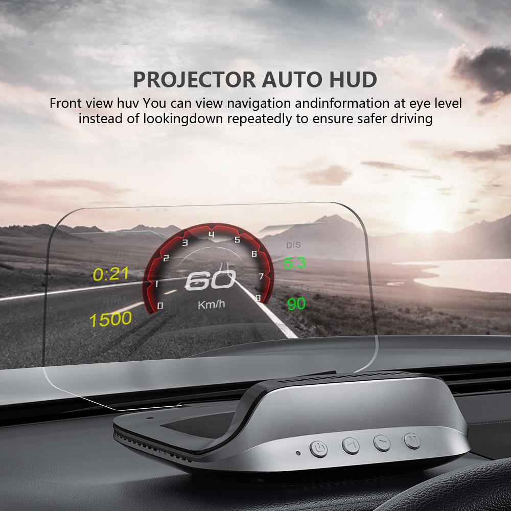 

C3 OBD HUD Auto Projector GPS Navigation Speedometer Head Up Display Car Electronic Accessories Type A