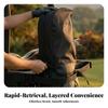 Housse de sac de golf zippée pour golfeurs