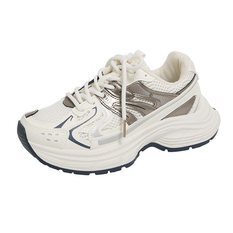 

Новые папины кроссовки женские летние студенческие спортивные кроссовки для бега повседневная обувь на утолщенной высокой подошве 35