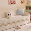 Dopamine Color Sofa Cushion  New Summer Chenille Cover Towel One-Piece Non-Slip Four-Season Seat Cushion