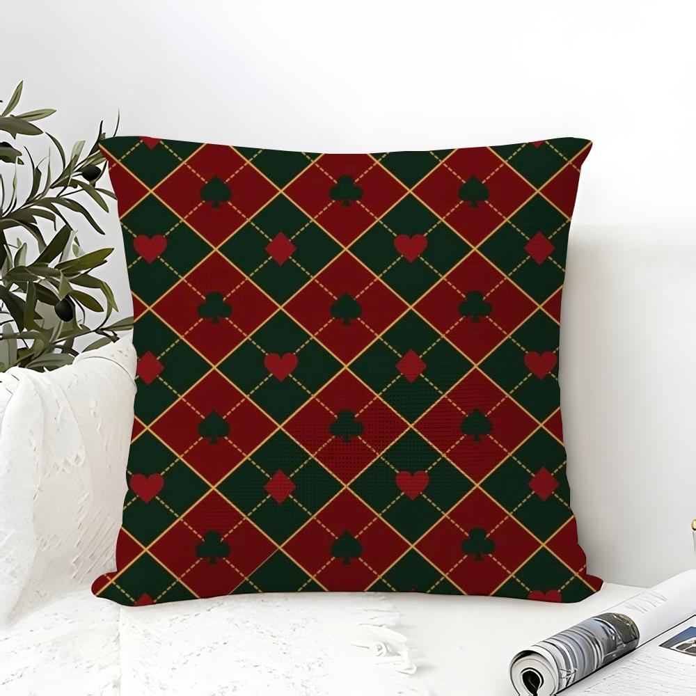 Classic Home Decor Elegant Prints Pillow Case Linen Pillow Case Sofa Home Decor Cushion Cover Cushion Cove