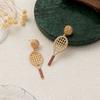 Sport Diamant Ohrringe Tennis Golf Basketball Fußball Ball Modeschmuck Ohrringe
