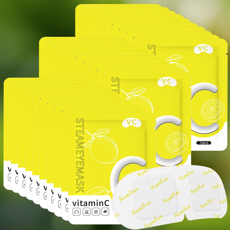 

Маска для глаз VC Steam Hot Compress, одноразовая паровая маска для глаз, дорожная маска для сна, СПА для глаз 30 шт.